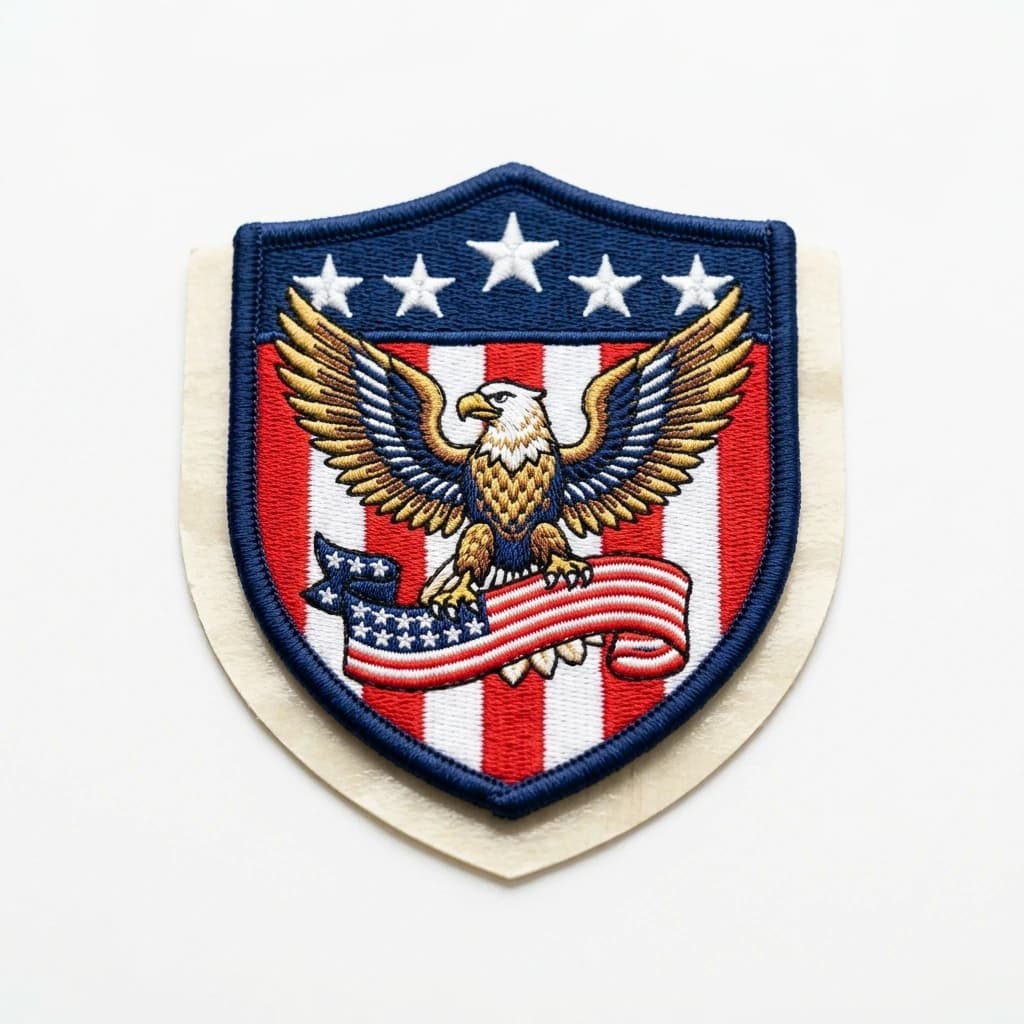 Custom patch with heat-seal backing